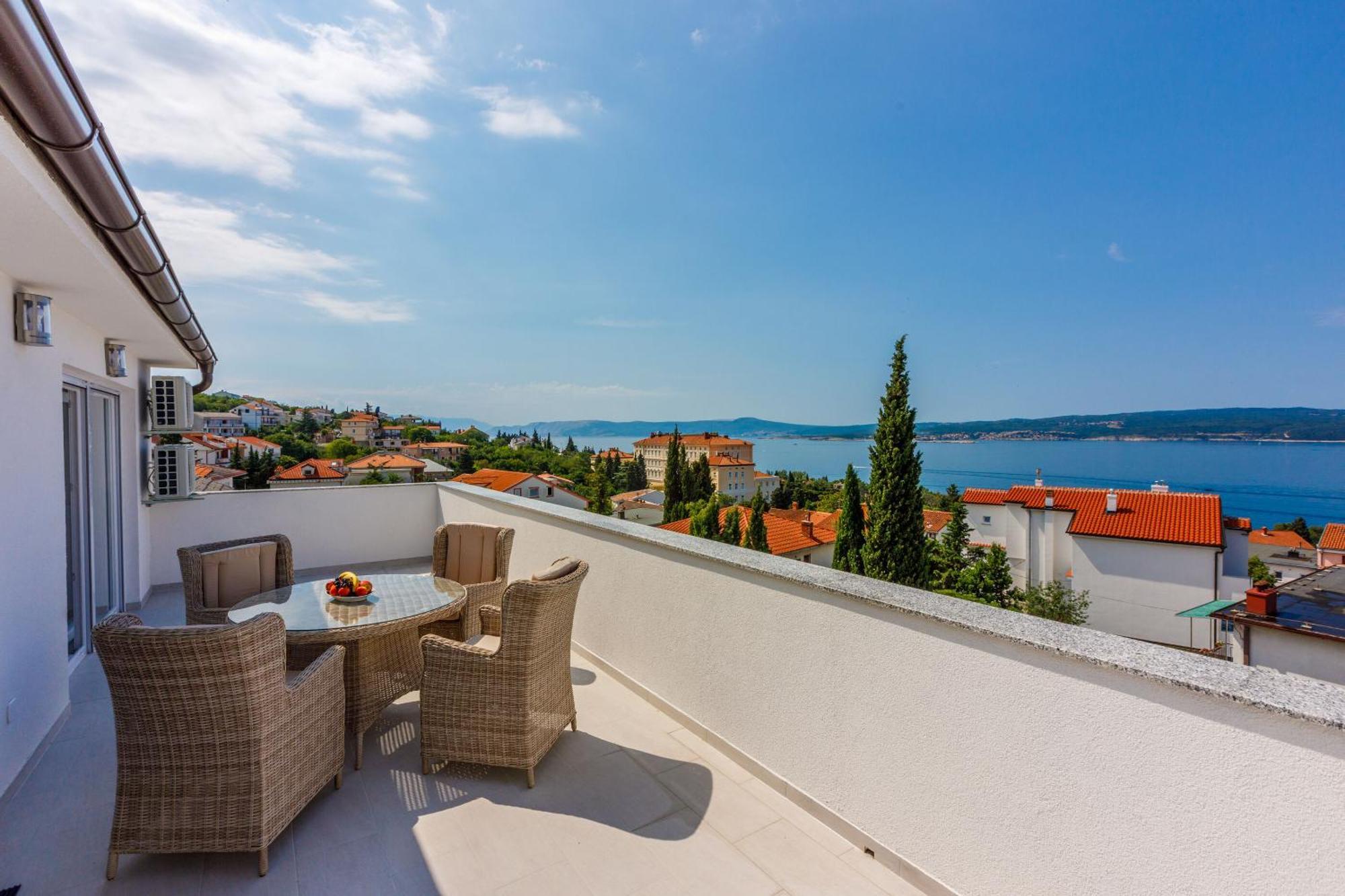 Apartments Cvetkovic Crikvenica Bagian luar foto